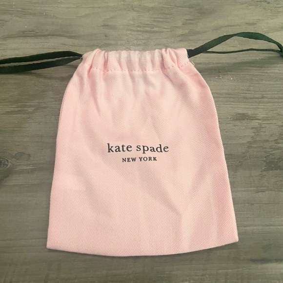 Kate Spade♠️ New York Pink Drawstring Jewelry Dust Bag Duster - Picture 1 of 2